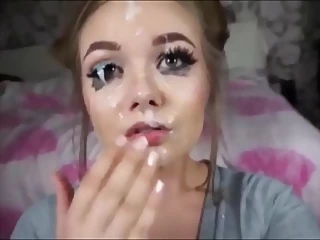 Cum Covered Faces Compilation 35: Unwanted Facials 2